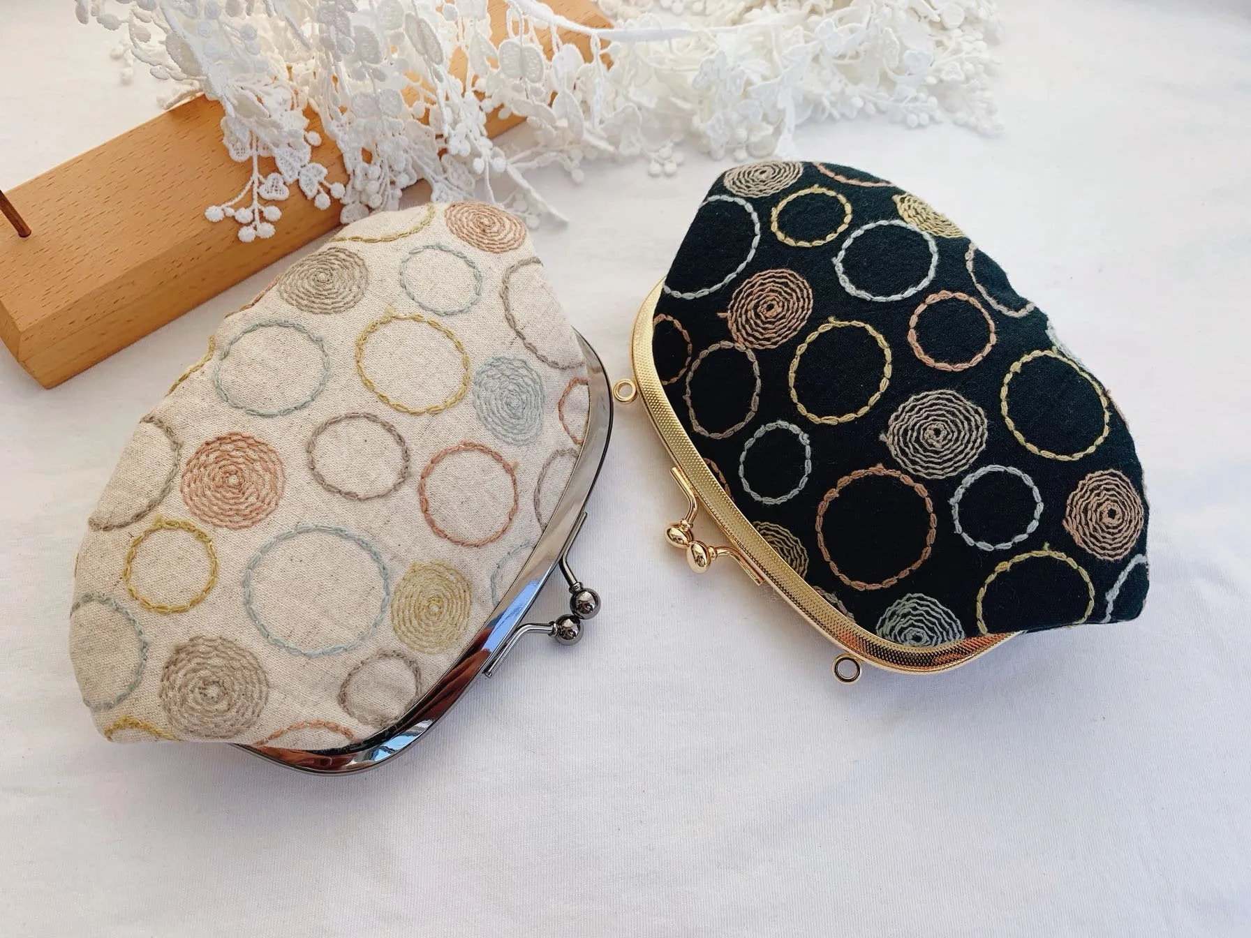 6" Light Gold Purse Frame Retro Clutch Purse Frame Making 14cm x 6cm ( 6"x 2")