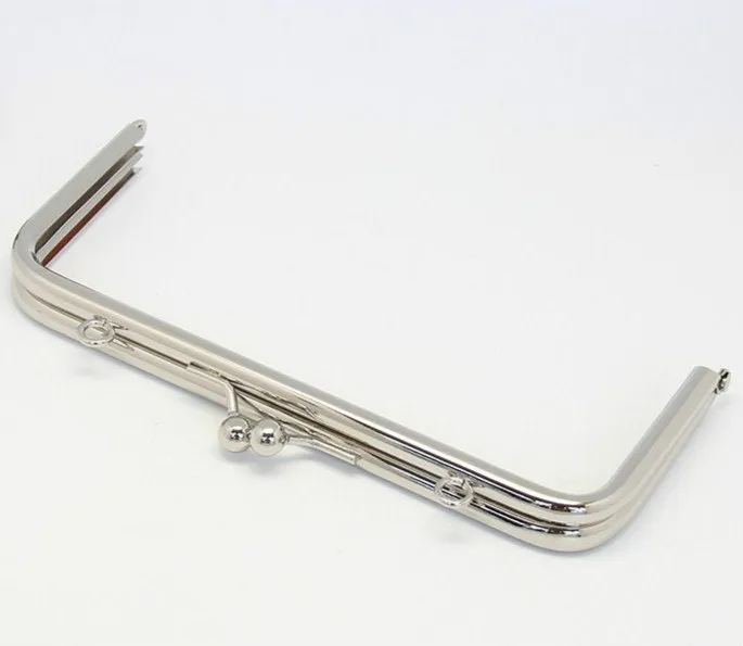 7"(18.5cm) Purse Frame Brushed Brass Bag Hanger Clutch Purse Frame 18.5cm x 8cm