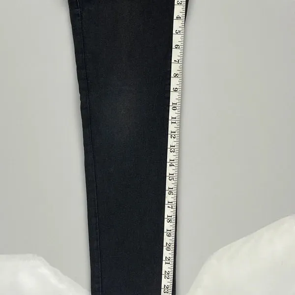 Age 10 True Religion Skinny Fit Jeans - 26W 26L Black Denim