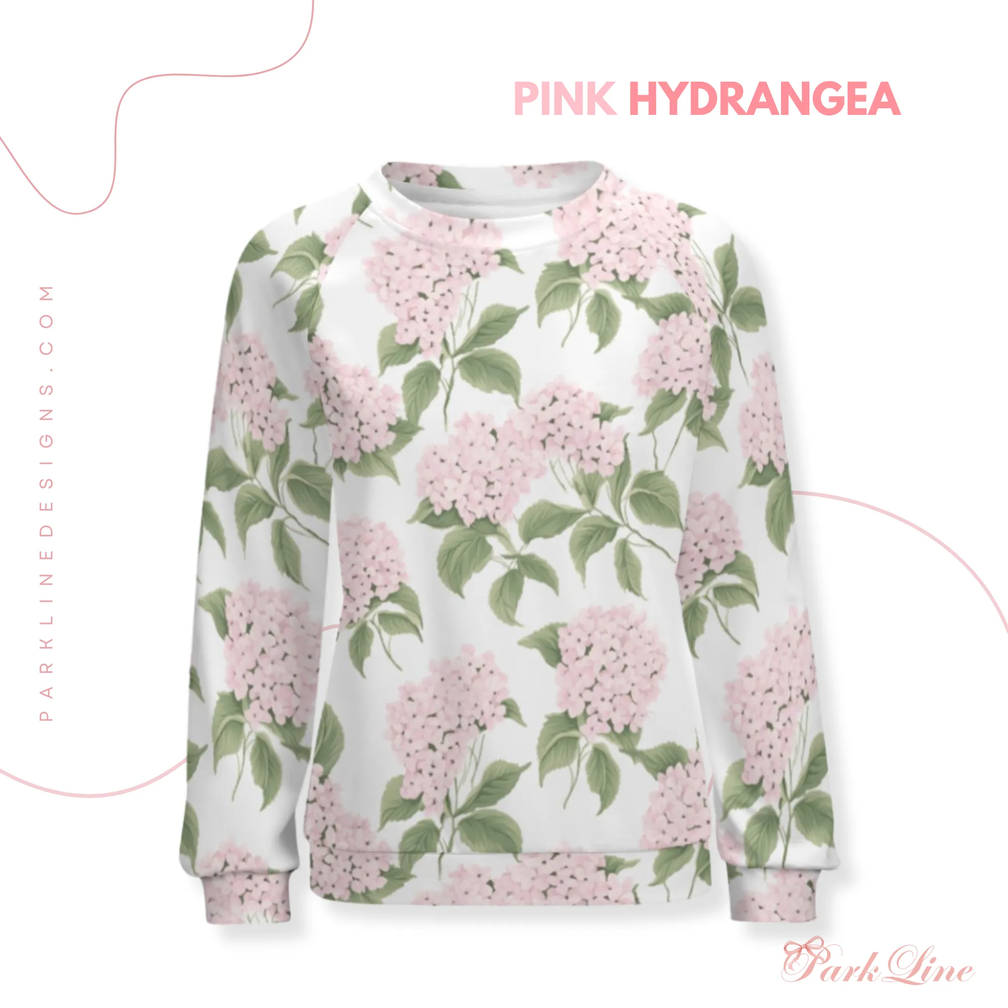 Ballet Bow Women’s Raglan Crewneck Sweatshirt | Floral Heart Wreath Top | Cozy Autumn & Winter Crewneck