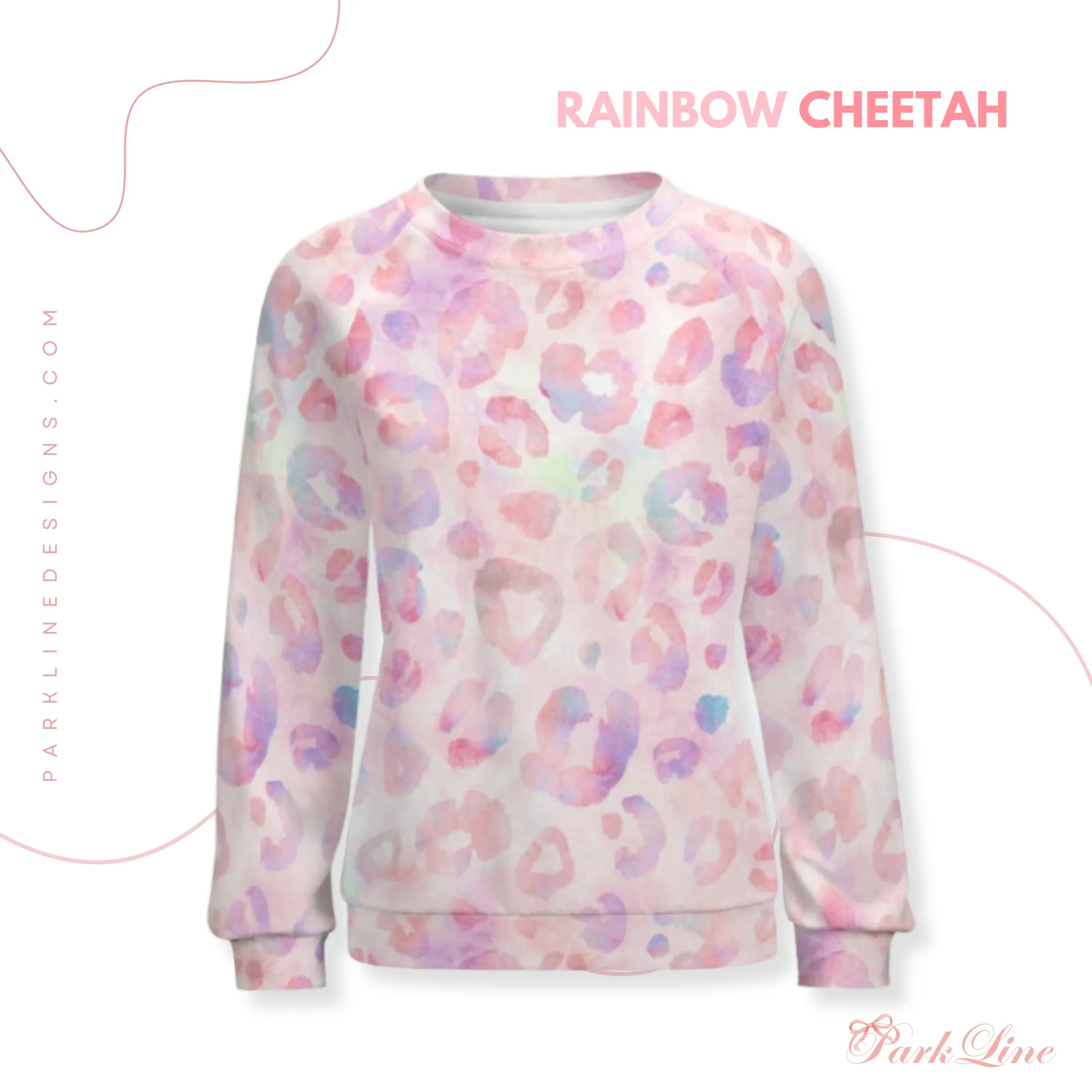 Ballet Bow Women’s Raglan Crewneck Sweatshirt | Floral Heart Wreath Top | Cozy Autumn & Winter Crewneck