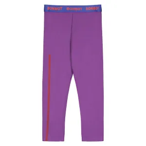 BONMOT MAGENTA SIDE STRIPE LEGGING