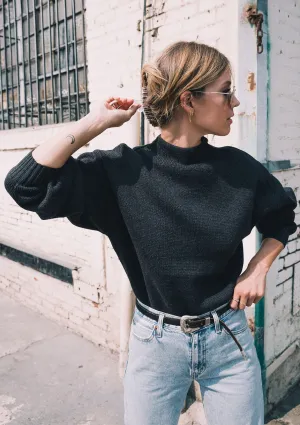 Cozy Funnel Neck Pullover Sweater