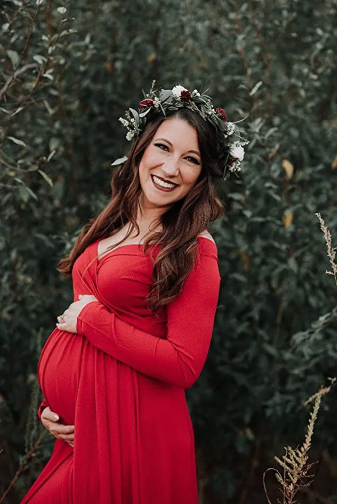 Karen Stylish Ball Maternity Gown