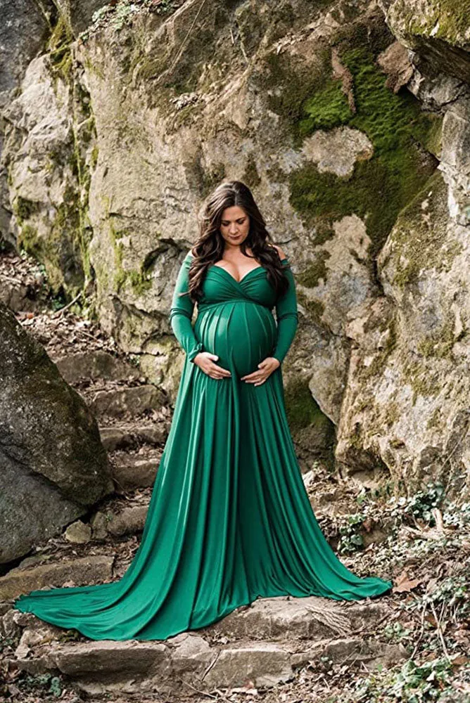 Karen Stylish Ball Maternity Gown