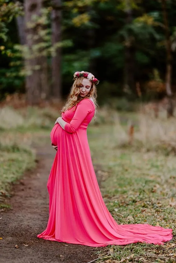 Karen Stylish Ball Maternity Gown