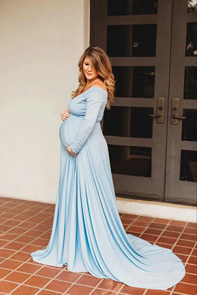 Karen Stylish Ball Maternity Gown