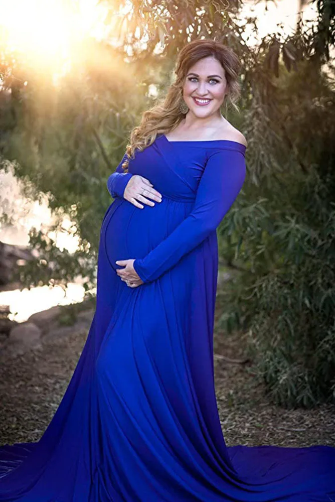 Karen Stylish Ball Maternity Gown