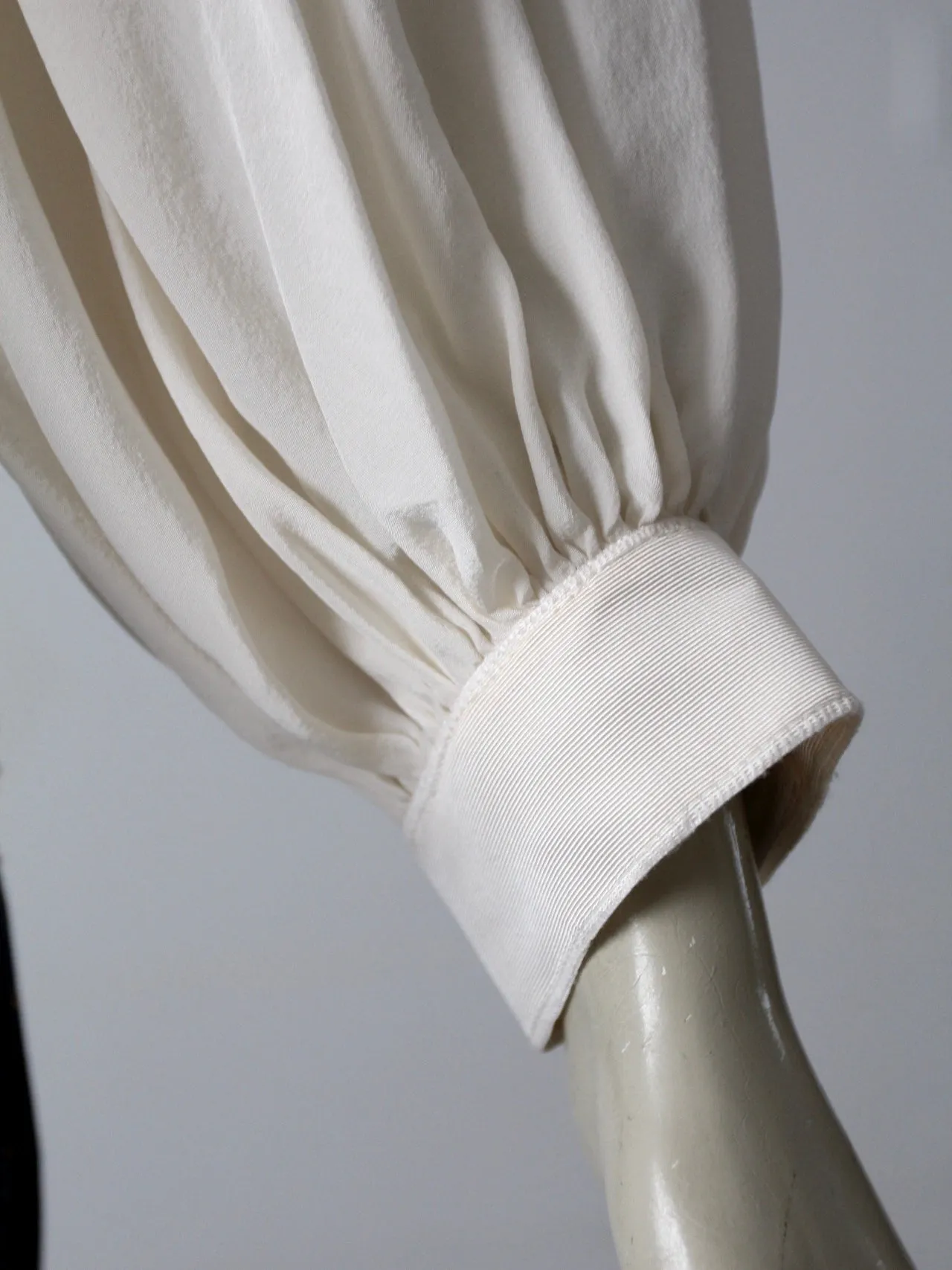 Oscar de la Renta silk blouse