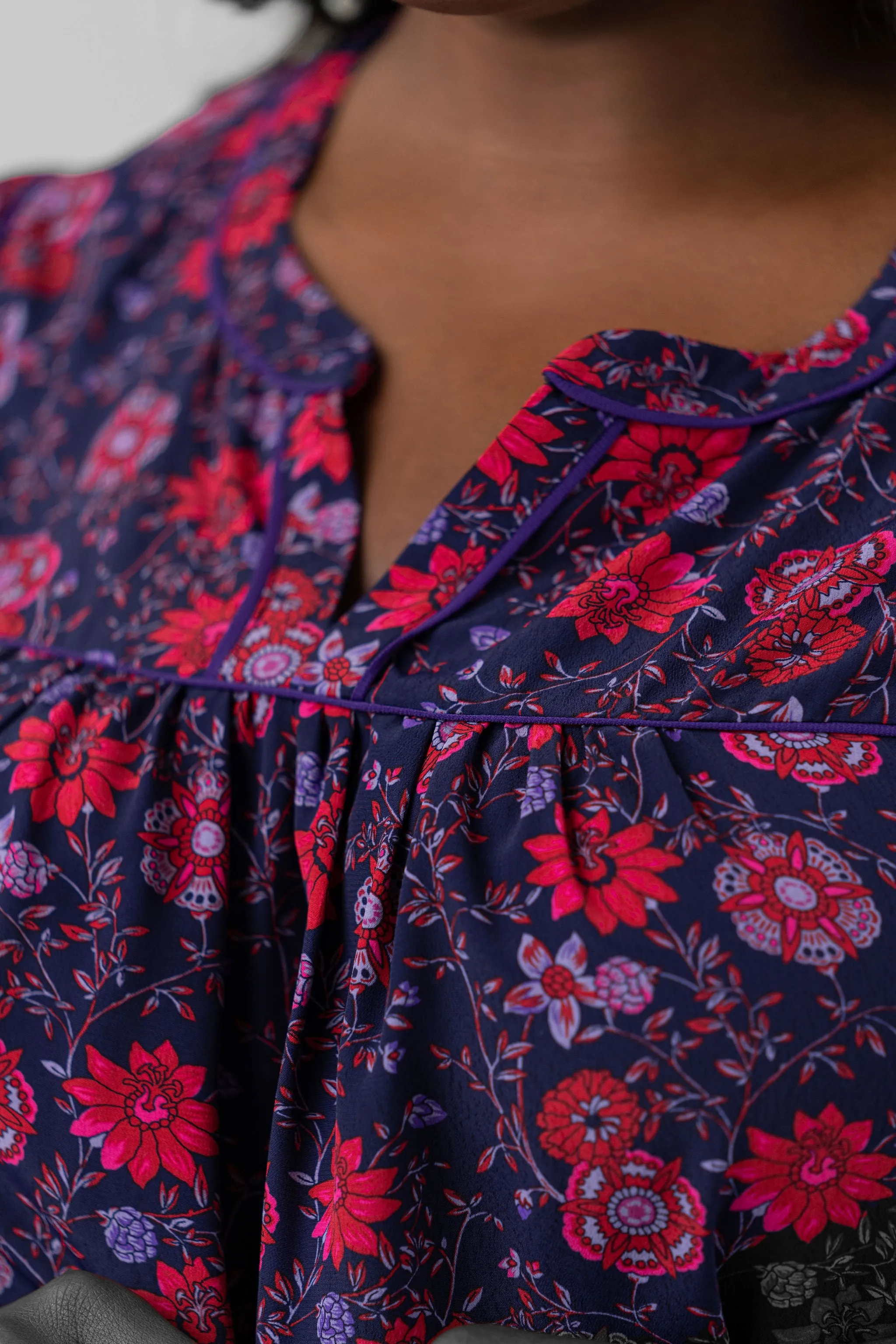 PRINTED BLOUSE