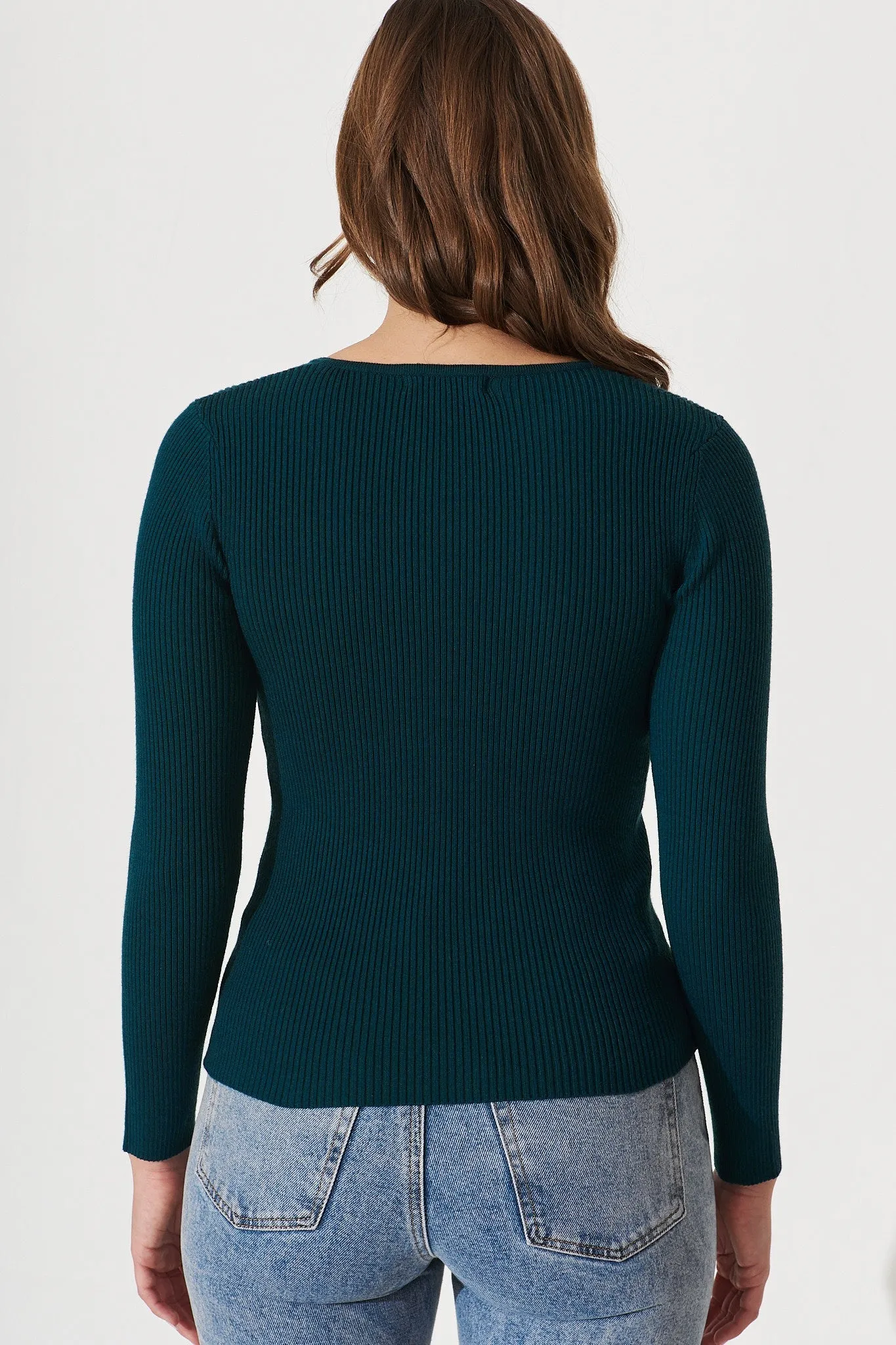 Teal Cozy Sweater