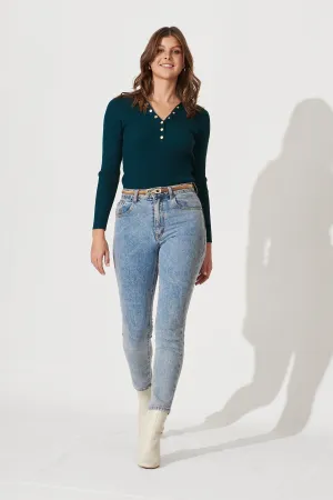 Teal Cozy Sweater